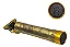 Maquininha Barbear Cabelo Fazer Pezinho Depilar Recarregável Cor Dourado 110V/220V - Imagem 3