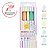 Marca Texto Zebra Mildliner Ponta Dupla 5cor Pastel - Imagem 3