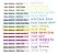 Marca Texto Zebra Ponta Dupla Mildliner 25 Cores - Imagem 7
