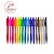 Caneta Clic Esferográfica Sensation Gel 16 Cores Newpen - Imagem 3
