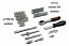 Caixa De Ferramentas Socket Set 46 Peças Auto Bike Moto - Imagem 3