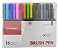 Marcador Brush Pen Newpen 16 Cores Ponta Pincel Sortido - Imagem 4