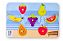 Quebra Cabeça De Encaixe Frutas - Imagem 2