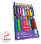 Caneta Esferográfica Be Bold Max Gel Newpen 0.5mm C/ 8 Cores Multicolor Estojo - Imagem 6