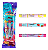 Marca Texto Newpen Be Bold Fruit Edition Picolé - 3 Canetas Azul-claro - Imagem 1