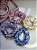 Scrunchie P Strass - Imagem 1