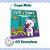 Cute & Comfy Coloring Book For Adults Livro De Colorir Adulto E Criança Capa Mole Verde - Imagem 2