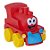 Trenzinho - Vinil Borracha Atóxico P/ Bebê Cor Vermelho Personagem Trem - Imagem 1