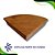 Kit 2 Prateleira Canto Cantoneira Prateleira Madeira De 30cm Marrom-claro - Imagem 9