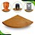 Kit 2 Prateleira Suporte Invisivel De Canto Cantoneira 30cm Marrom - Imagem 7