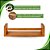 Prateleira Porta Condimentos Temperos Para Potes De Vidro Natural Da Madeira - Imagem 10