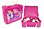 Blocos Na Maleta Crie E Monte Rosa  84 Peças  Mini Toys - Imagem 1