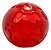 Brinquedo E Dispenser Pet De Ração  Bola De Petisco Vermelho - Imagem 2