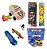 Kit 5 Brinquedos Infantil Skate Blocos Quebra-cabeça Arco - Imagem 1