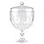 Taça Americana Sobremesa Acrílico Diamante Tampa 1,250ml - Imagem 2