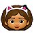 Kit 3 Brinquedo Bolinha Esguicho A Casa Mágica Da Gabby Gabby Gatubo Cakey - Imagem 5