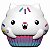 Kit 3 Brinquedo Bolinha Esguicho A Casa Mágica Da Gabby Gabby Gatubo Cakey - Imagem 6