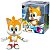 Boneco Colecionável Tails Sonic Fandom Box 10x12 Líder Brinquedos - Imagem 1