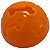 Brinquedo Bola Dispenser Petisco Ração Pet Laranja - Imagem 2