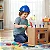 Kit Construtor Junior Infantil Capacete Ferramentas Pedreiro - Imagem 2