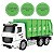 Brinquedo Mini Caminhão City Truck Reciclagem Luz E Som - Imagem 4