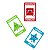Jogo Da Memória Infantil Formas e Cores Educativo Cartas Mini Toys - Imagem 3
