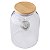 Jarra Vidro Tampa Hermética Bambu Filtro Infusor Inox 1,75l - Imagem 4