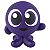 Bolinha Esguicho Vinil Bolofofos Pow Roxo Líder Brinquedos - Imagem 1