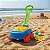 Carrinho Mileva De Puxar Com Pá Rastelo Infantil Encaixe Cardoso Toys - Imagem 1