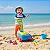 Carrinho Mileva De Puxar Com Pá Rastelo Infantil Encaixe Cardoso Toys - Imagem 3