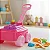 Carrinho Mileva De Puxar Com Pá Rastelo Infantil Encaixe Cardoso Toys - Imagem 5