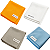 Kit 10 Pano Toalha Microfibra Limpeza Casa Automotivo 40x40cm Colorido - Imagem 1