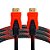 CABO HDMI X HDMI 3 METROS REVESTIDO EM NYLON D-H5003 3M GRASEP - Imagem 1