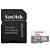 CARTAO 32GB MICRO SD ULTRA SANDISK 2X1 100MBPS - Imagem 1