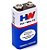 BATERIA PILHA 9V 6F22 HI WATT - Imagem 1