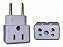 ADAPTADOR DE TOMADA 10A/20A BOB 3 PINOS - Imagem 2
