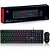 KIT TECLADO E MOUSE GAMER USB KP-TE118 KNUP - Imagem 1