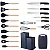 KIT DE UTENSILIOS DE SILICONE PARA COZINHA 19 PECAS RESISTENCIA TERMICA ON-LD004 ONISTEK - Imagem 1