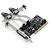 PLACA PCI COM 2 SAIDA SERIAL 1 PARALELA DP-06 DEX - Imagem 1