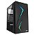 GABINETE GAMER TWIN EDGE PRETO LATERAL ACRILICO GGTEACBK VINIK - Imagem 1
