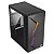 GABINETE GAMER TWIN EDGE PRETO LATERAL ACRILICO GGTEACBK VINIK - Imagem 2