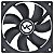 COOLER FAN PARA GABINETE 120MM PRETO CF120 VINIK - Imagem 1