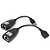 ADAPTADOR EXTENSOR USB VIA RJ45 HB-T88 KNUP - Imagem 1