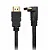 CABO HDMI 1.5 METROS 90 GRAUS D-H01 1.5M GRASEP - Imagem 2