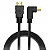 CABO HDMI 1.5 METROS 90 GRAUS D-H01 1.5M GRASEP - Imagem 1