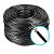 CABO DE REDE CAT5 PRETO CFTV O METRO - Imagem 2