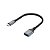 CABO ADAPTADOR OTG USB-C MACHO PARA USB-A FEMEA OTG-50 C3TECH - Imagem 2