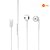 FONE DE OUVIDO INTRA AURICULAR USB-C BRANCO EH104WH-C LECOO LENOVO - Imagem 1