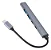 HUB USB-C 5 PORTAS 2 USB-C 3 USB 3.0 PEI-HUB22 PEINING - Imagem 2