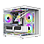 GABINETE GAMER AQUARIO BRANCO COM 4 FANS INCLUSO GB1799 HAYOM - Imagem 1